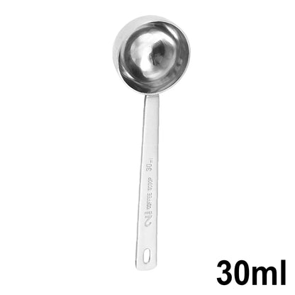 Stainless Steel Coffee Scoop, Tablespoon Measuring Spoon Long Handle Coffee Spoon for Kitchen Cafe Making