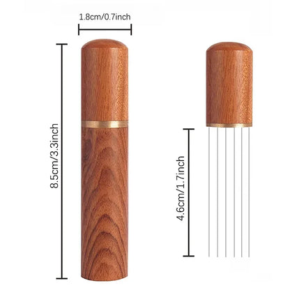 Needle Distributor Stainless Steel Coffee Tamper Espresso Mixers Dispensers Levelers WDT Tools Cafe Stirrers Barista Accessories