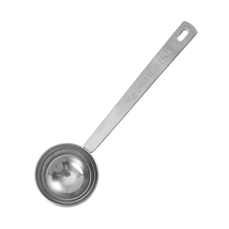 Stainless Steel Coffee Scoop, Tablespoon Measuring Spoon Long Handle Coffee Spoon for Kitchen Cafe Making