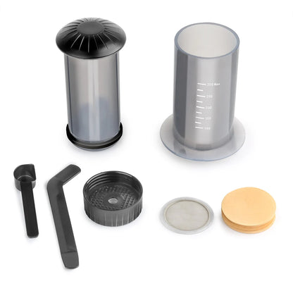 Espresso Coffee Maker Portable Cafe French Press Cafecoffee Pot for Aeropress Machine with Filters Paper Kit